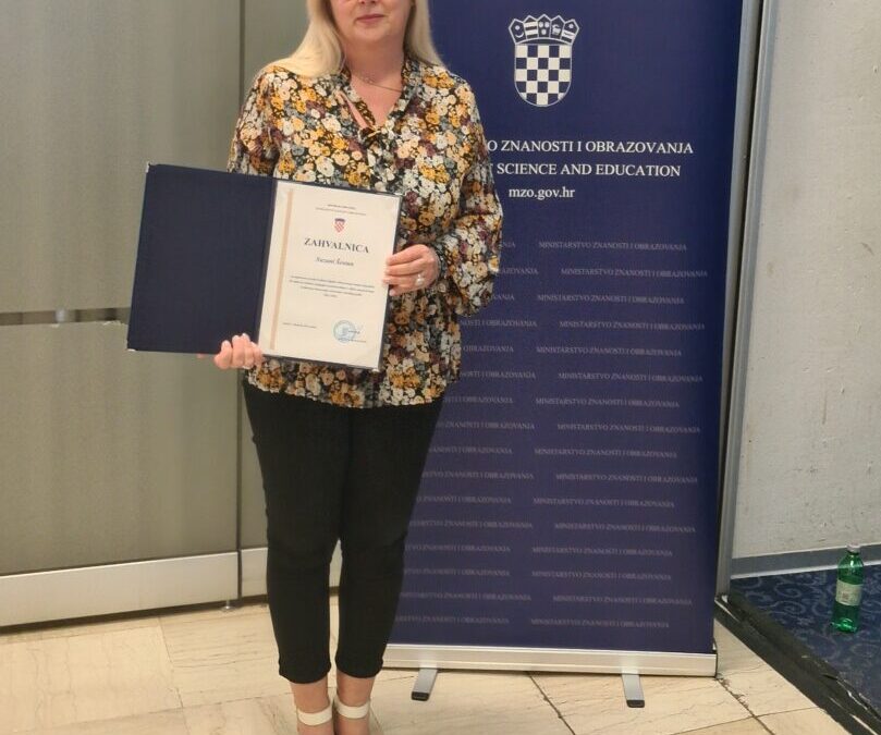 Nagrada za izvrsnost profesorici Suzani Šestan